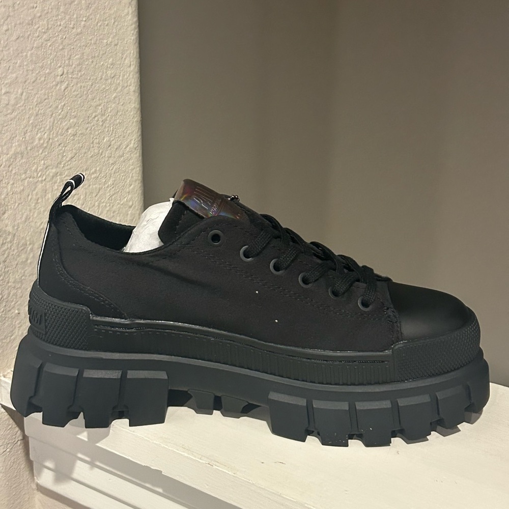 Palladium Industrial Shoes Women’s 6.5 Medium REVOLT LO TX Black 97243-010-M NEW - Picture 5 of 10